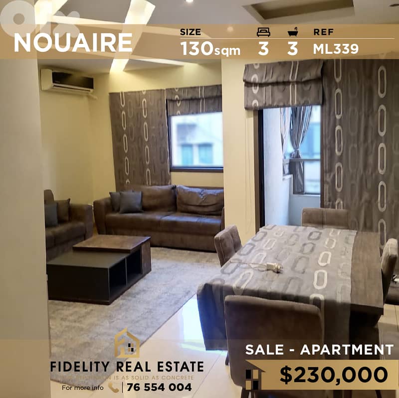 Apartment for sale in Nouaire ML339 شقة للبيع في النويري 0