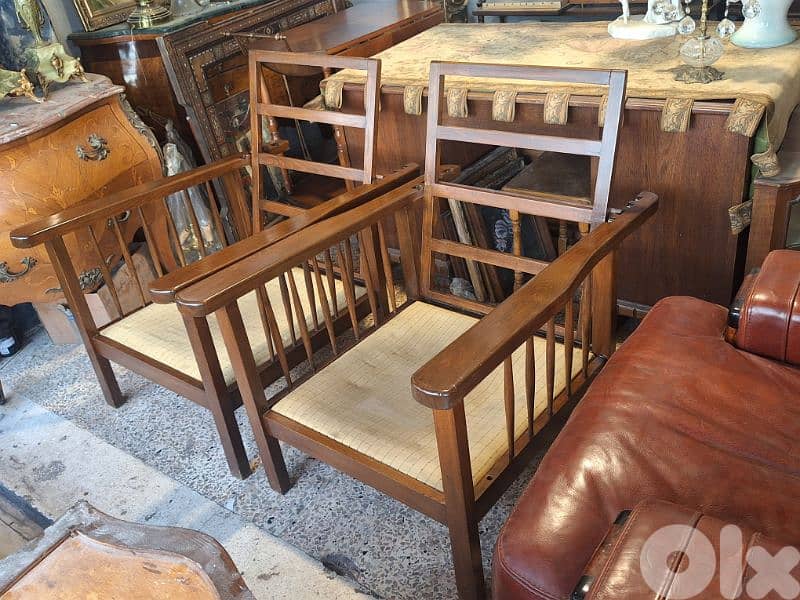 pair of vintage original chaise maurice 4