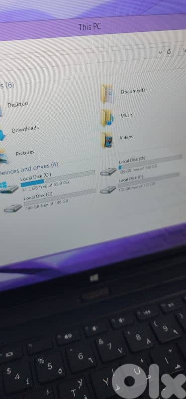 Laptop hp touch split x2  Cor i3 Gen 4 1