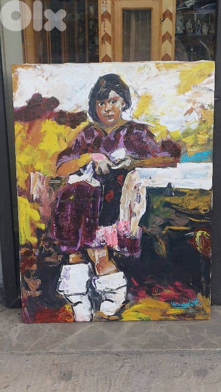 لوحة رسم زيتي روسيّة 1