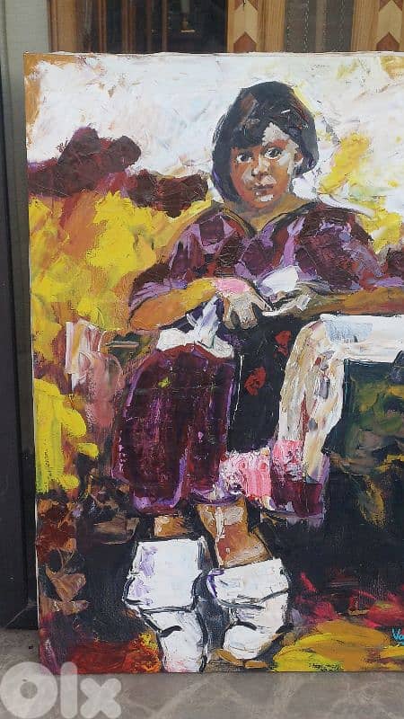 لوحة رسم زيتي روسيّة 4