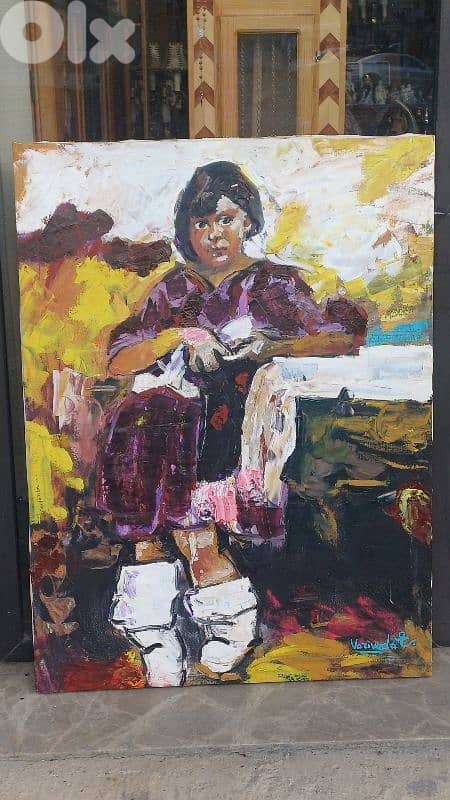 لوحة رسم زيتي روسيّة 5