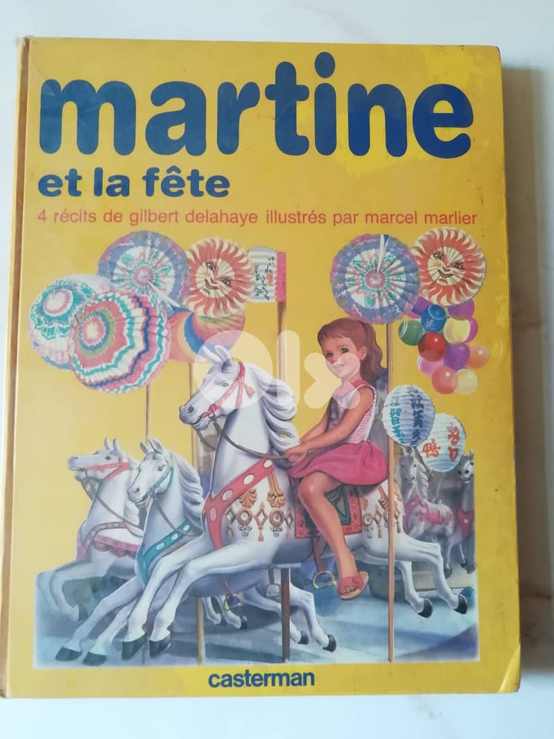 MARTINE 7 livres hard cover Casterman - can be sold seperately 4