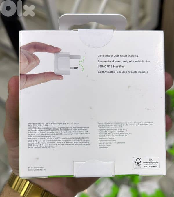 Belkin Boostcharge compact usb-c 1