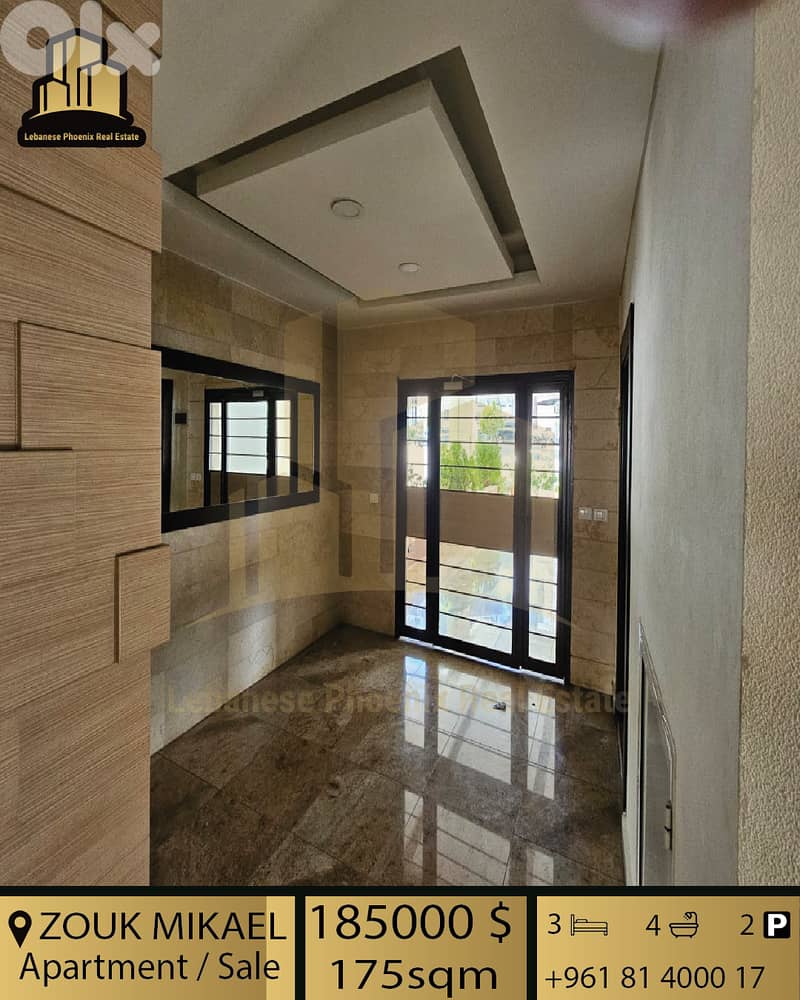 175 sqm apartment for sale in Zouk Mikael 0