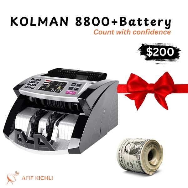 Kolman Counter USD-EURO-LBP 0