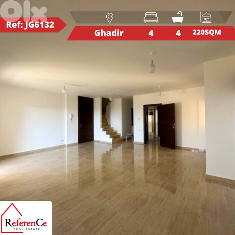 Duplex in ghadir for saleدوبلكس في غادير للبيع 0