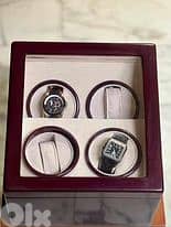 Watch Winder 4-Slots Beautiful Walnut Effect 2