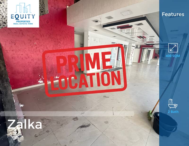 400 SQM Shop For Rent In Zalka Prime Location #GD198155 0