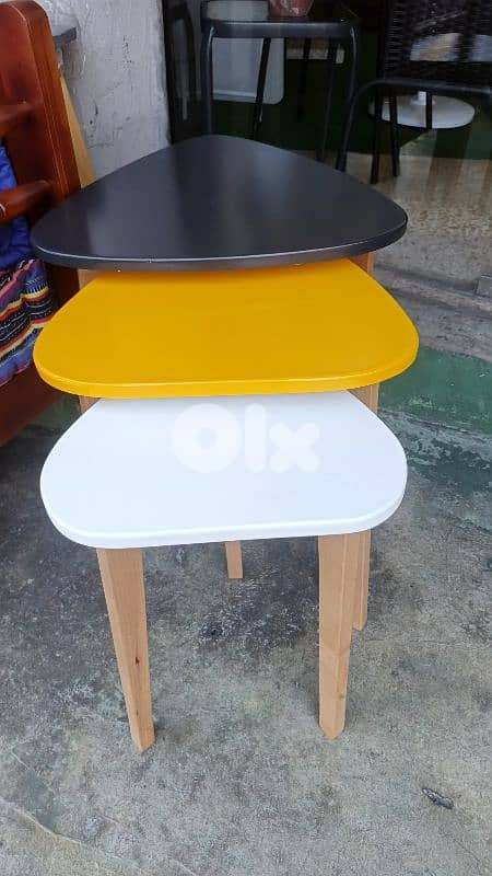طقم طاولات موبيليا  set tables mobilia 1