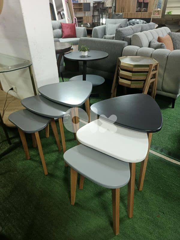 طقم طاولات موبيليا  set tables mobilia 2