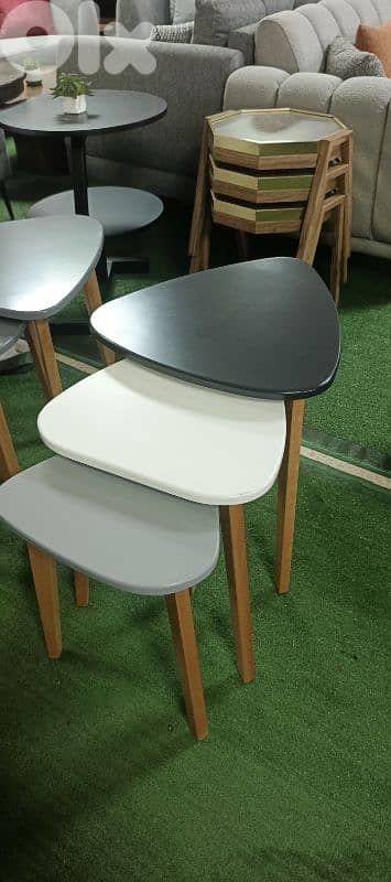 طقم طاولات موبيليا  set tables mobilia 4