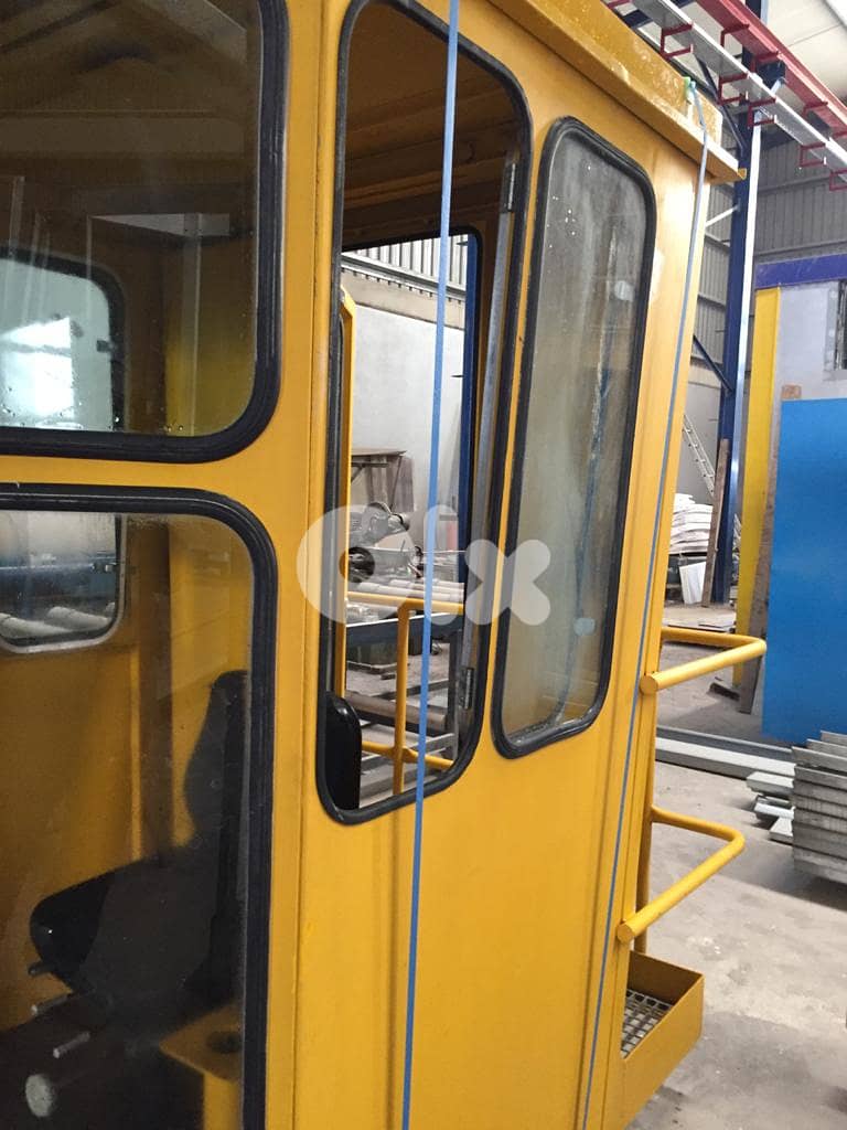 New cabin for Tower crane 7