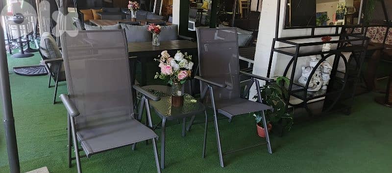 كرسي متحرك  عدد 2 مع طاولة  Mechanic chairs with table 0