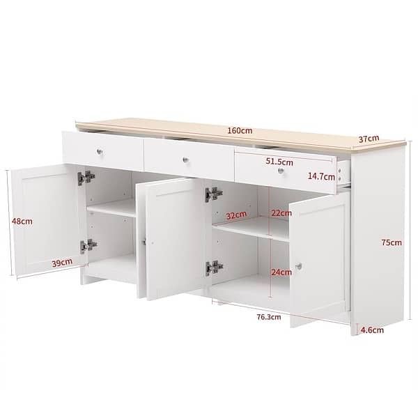 Chest of Drawers - Sideboard - Drawer Cabinet 0