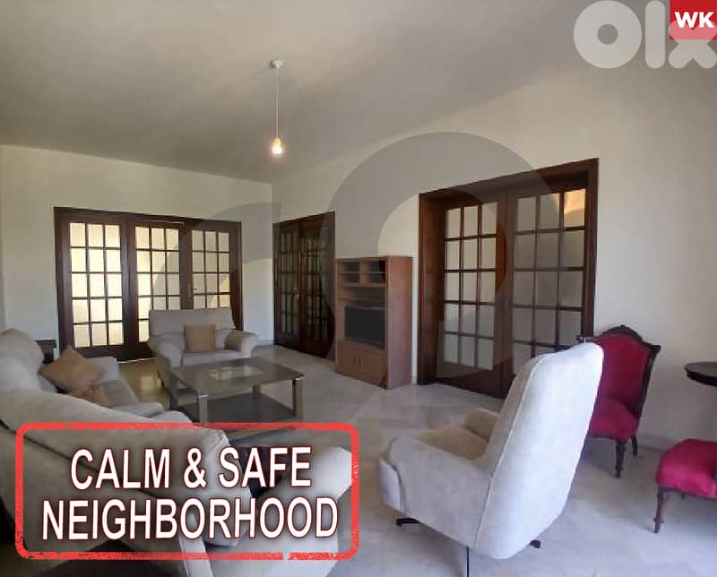 Spacious Apartment for Sale – Sodeco (Dead-End Street) REF#WK124906 0