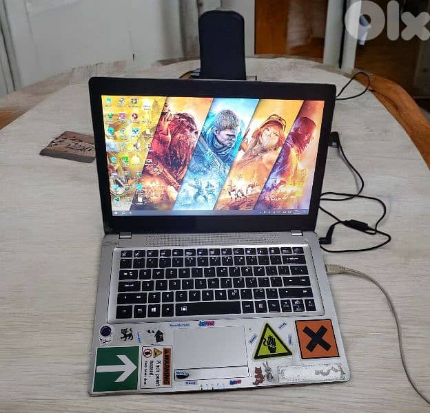 لاب توب بحالة ممتازة مع كرت شاشة nvidia GT 750m للالعاب 0