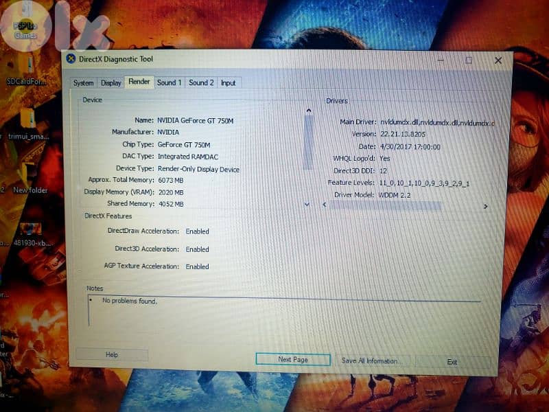 لاب توب بحالة ممتازة مع كرت شاشة nvidia GT 750m للالعاب 1