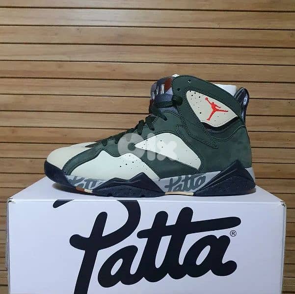 Patta X Air Jordan 7  OG SP Icicle 0