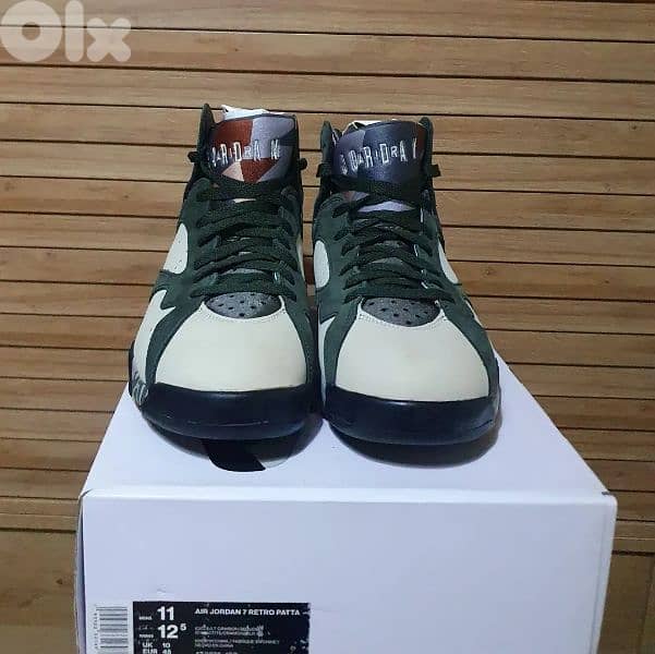 Patta X Air Jordan 7  OG SP Icicle 1