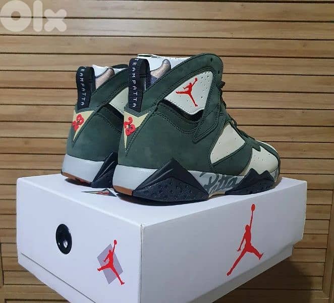 Patta X Air Jordan 7  OG SP Icicle 3
