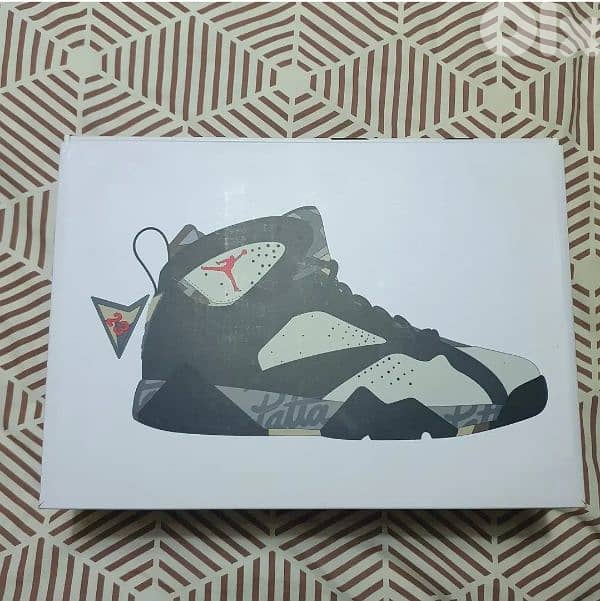 Patta X Air Jordan 7  OG SP Icicle 4
