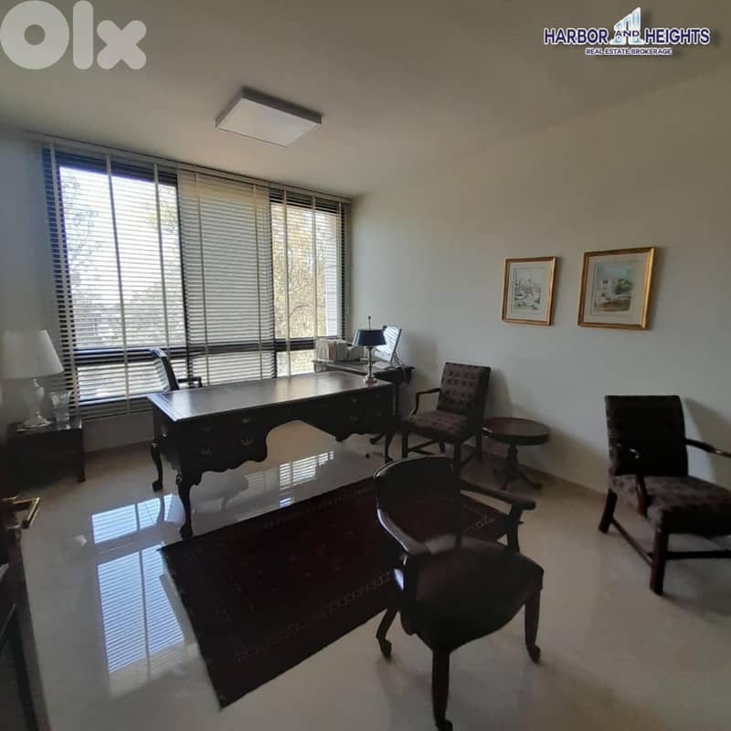 Equipped office for rent in Hazmieh مكتب مجهز للايجار في الحازمية 0