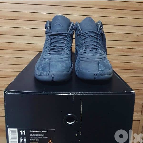 Jordan 12 Retro PSNY  Wolf Grey 1