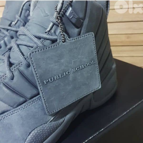 Jordan 12 Retro PSNY  Wolf Grey 3