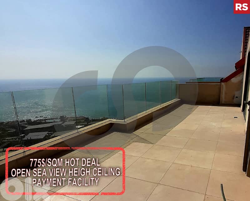 open sea view- Heigh ceiling - HALAT REF#RS122278 0