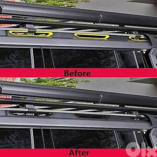Jetour T2 Rail Black Trim 1