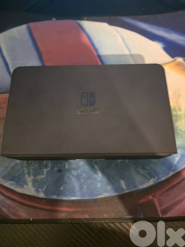 nintendo switch oled with many accessories 8