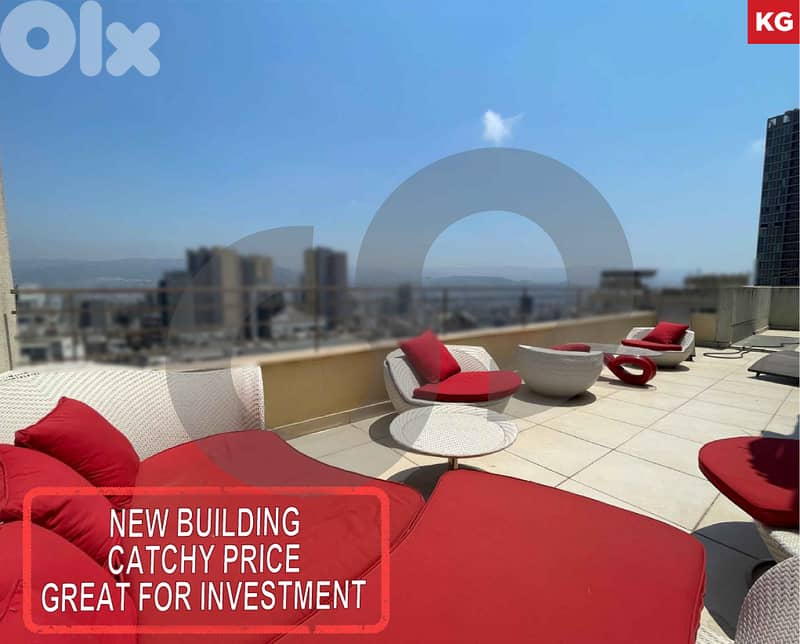 Beirut | Achrafieh | New building - terrace - open view REF#KG124178 ! 0