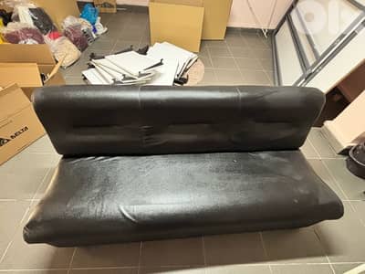 Leather sofa