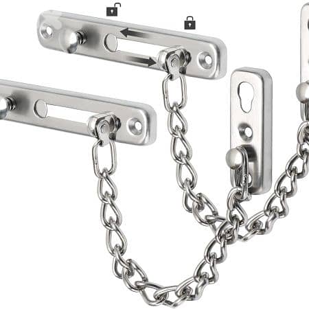 Parkside Security Door Chains Set Of 2 Pcs - سلسلة أمان للأبواب 0