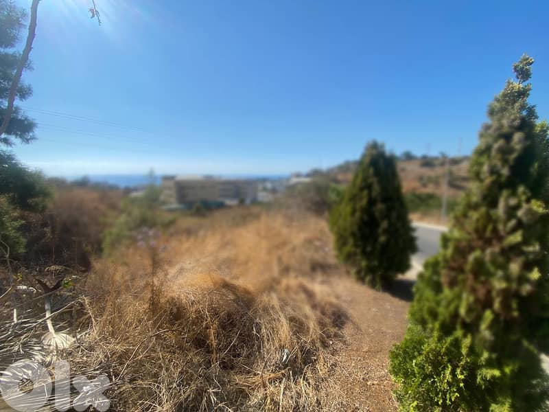 5900m2 Land+Sea/Mountain View 4sale in Dbayeh - أرض للبيع في ضبية 1