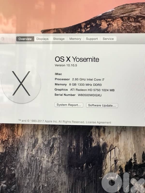 apple i mac A1213 3