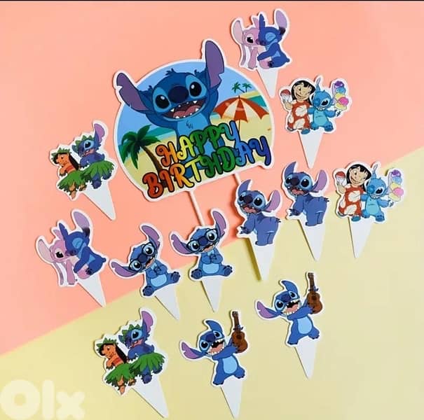 Stitch & Angel Birthday Decorations 6