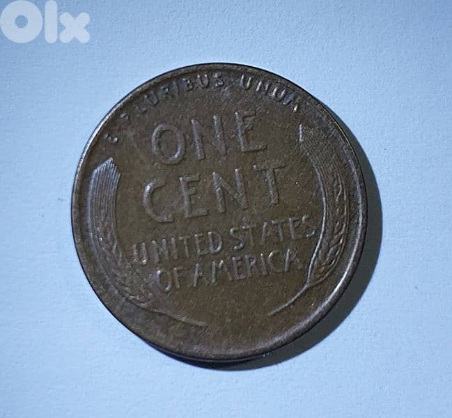 USA penny One  Wheat cent year 1928 Memorial to president  Lincolin 1