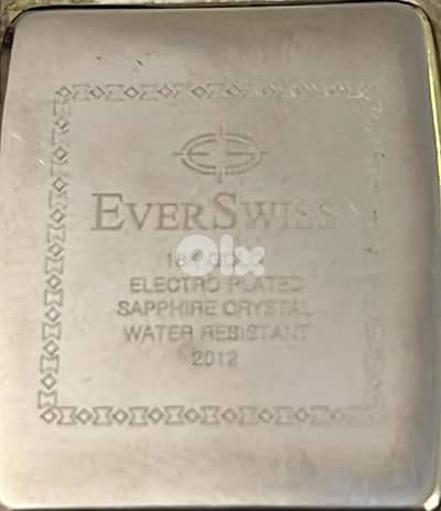 Ever swiss Gold Plated Men Watch
