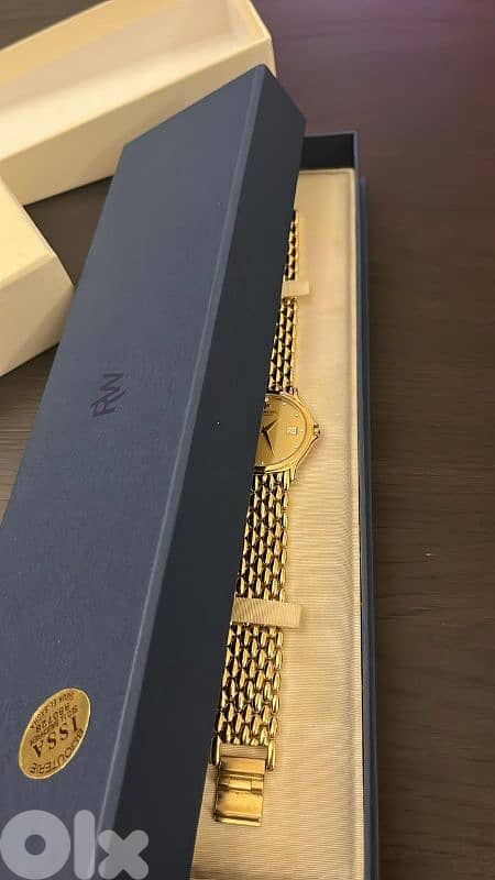 Gold Plated Raymond Well Fashion Watch 7