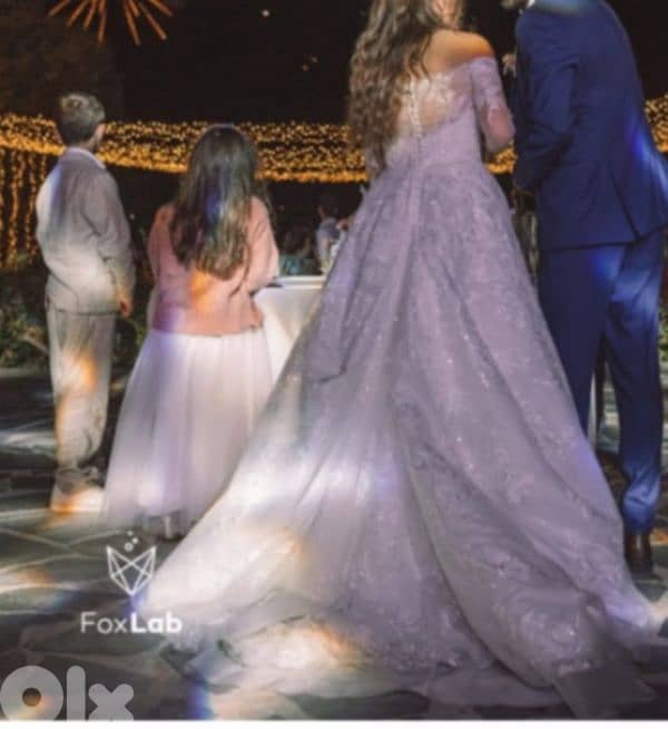 elegant customized wedding dress for sale 1