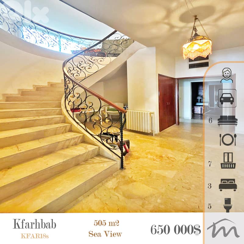 Kfarehbab | Signature 505m² Duplex | Huge Terrace | 7 Balconies | View 0
