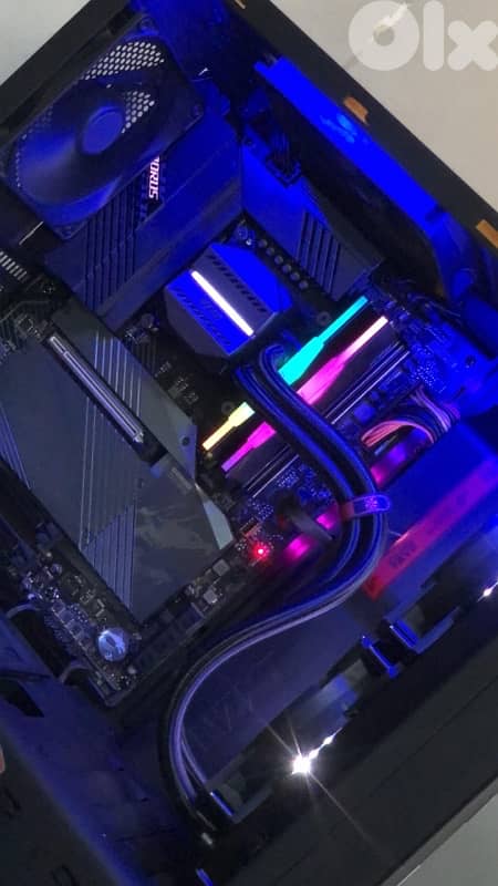Hybrid Gaming PC Case Dark Theme Custom Design Power House 5