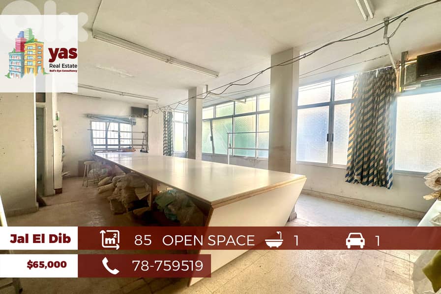 Jal El Dib 85m2 | Prime Location |City View |Well Maintained|Catch|MJ 0
