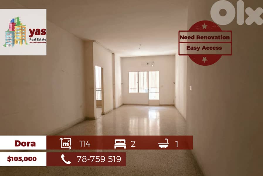 Dora 114m2 | Need Renovation | Easy Access | Well Lighted | AA 0