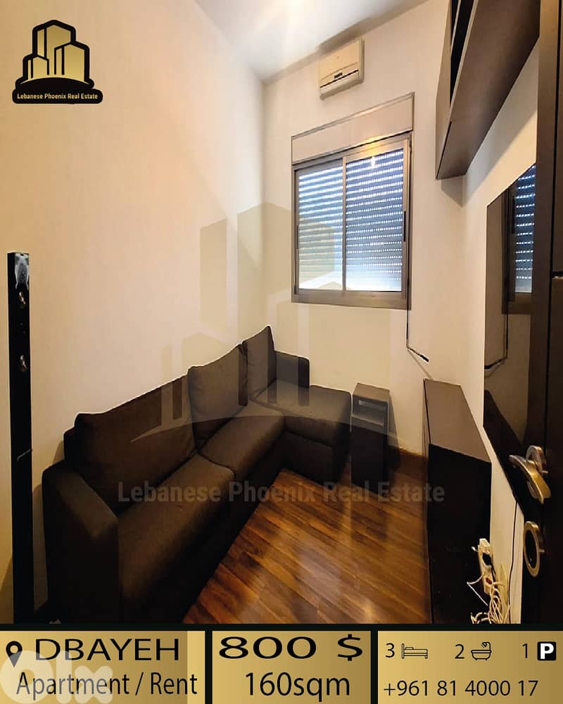 Fully Furnished 160 sqm Apartment in Dbayeh+ terrace & mountains view 0
