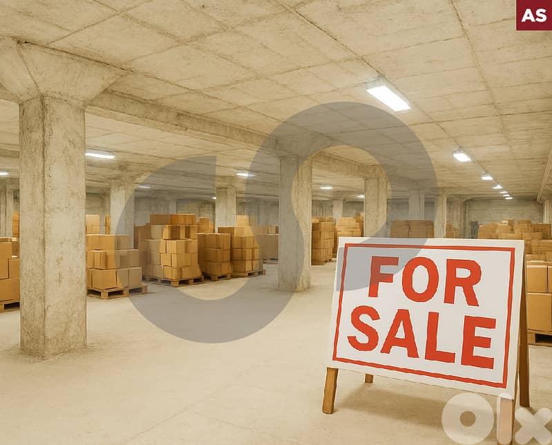 Underground Warehouse for Sale – Haykaliye, Koura REF#AS125168 0