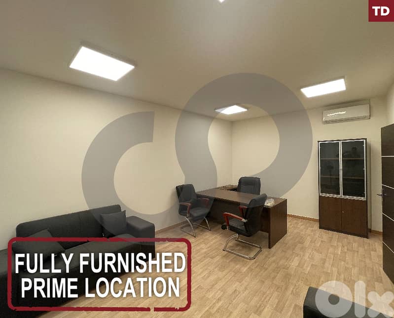 furnished, prime located office found in Beirut - Verdun REF#TD125173 0