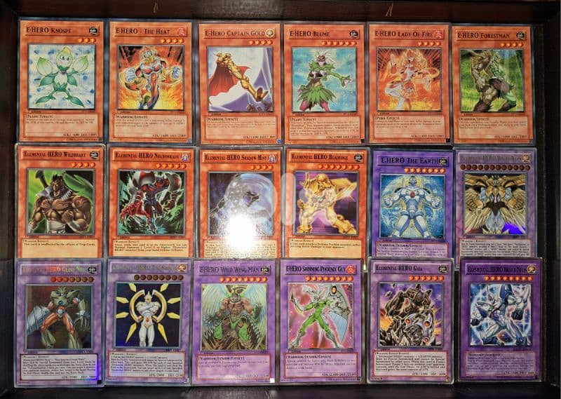 E-Hero / Elemental hero yugioh cards collection 0